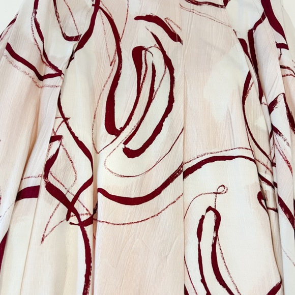 Aje Jeanne Dipped Midi Skirt - Size US4, Color Whimsical Dove - Picture 6 of 7